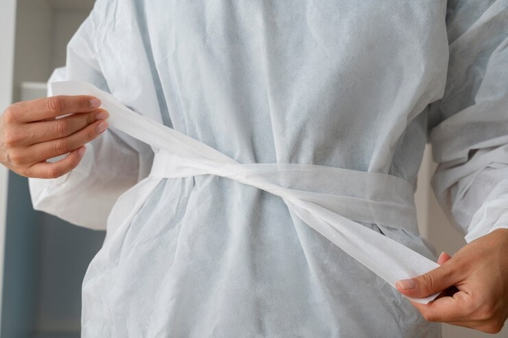 قیمت گان بیمارستانی یک بار مصرف + خرید باور نکردنی